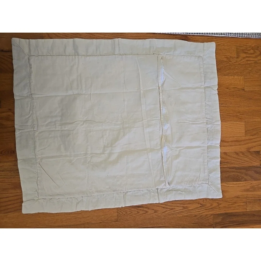 Vtg Grannycore Cottagecore Flower Basket Quilt Handmade Stiched 88
